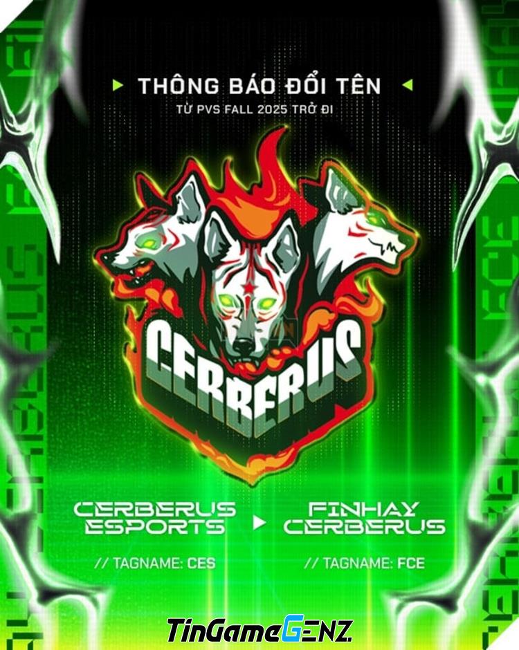 **Ceberus Esports Ra Mắt Tên Mới: Những Đột Phá Trong Thế Giới PUBG**