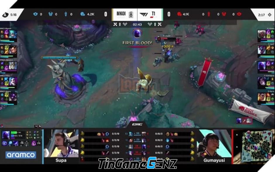 **Esports World Cup 2025: T1 Xuất Sắc Đánh Bại Movistar KOI, Chuẩn Bị Gặp Gỡ AG.AL**