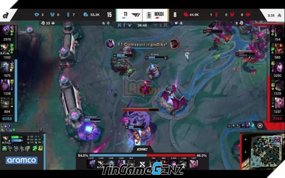 **Esports World Cup 2025: T1 Xuất Sắc Đánh Bại Movistar KOI, Chuẩn Bị Gặp Gỡ AG.AL**