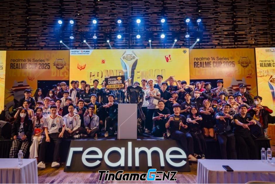 **Eternity AOV Vươn Lên Ngôi Vương Tại Chung Kết Liên Quân Mobile Realme Cup 2025!**