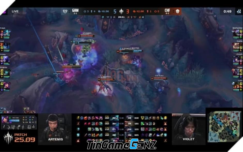 **GAM Esports Vượt Qua CHF Tại LCP 2025 - Aress Tỏa Sáng Với Hiệu Suất Xuất Sắc**