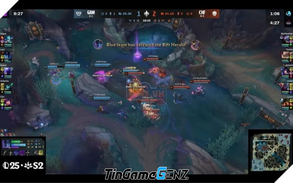 **GAM Esports Vượt Qua CHF Tại LCP 2025 - Aress Tỏa Sáng Với Hiệu Suất Xuất Sắc**