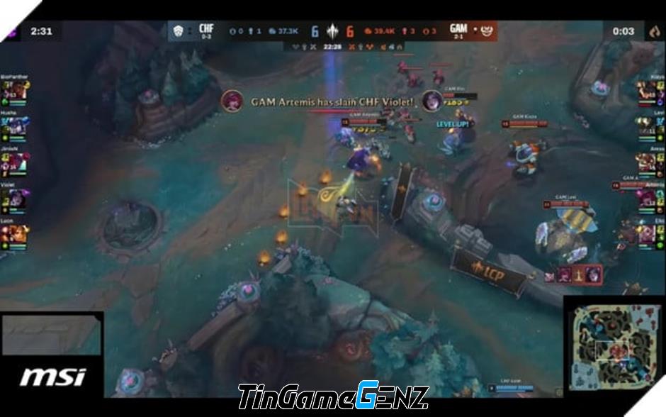 **GAM Esports Vượt Qua CHF Tại LCP 2025 - Aress Tỏa Sáng Với Hiệu Suất Xuất Sắc**