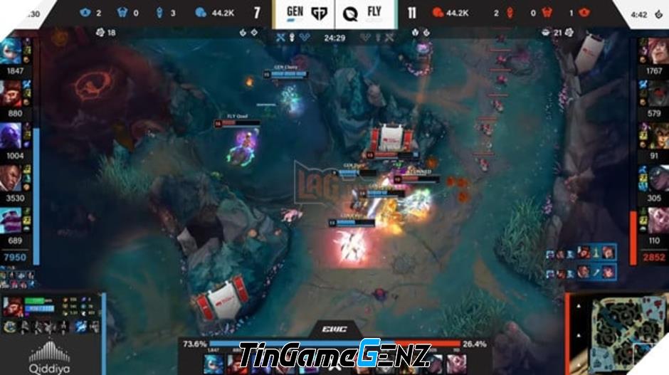 **GEN.G Thống Trị Fly Quest Tại Esports World Cup 2025, Xuất Sắc Giành Vé Vào Bán Kết**