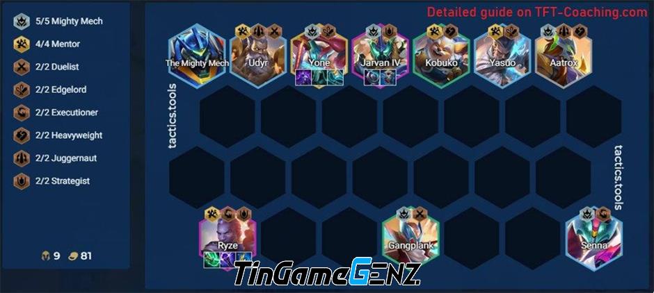**Khám Phá Đội Hình Đại Cơ Giáp DTCL Mùa 15: Chiến Thuật Mạnh Nhất Dành Cho Game Thủ** **Khám Phá Đội Hình Đại Cơ Giáp DTCL Mùa 15: Chiến Thuật Mạnh Nhất Dành Cho Game Thủ**