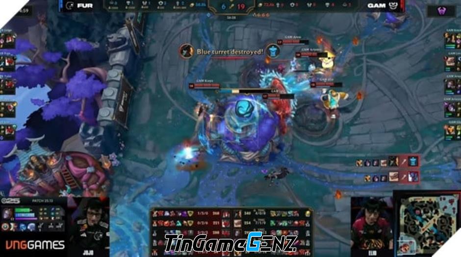 **MSI 2025: GAM Esports Thể Hiện Tinh Thần Chiến Đấu Mãnh Liệt Trước Đối Thủ FURIA**