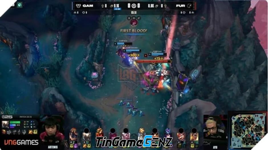**MSI 2025: GAM Esports Thể Hiện Tinh Thần Chiến Đấu Mãnh Liệt Trước Đối Thủ FURIA**