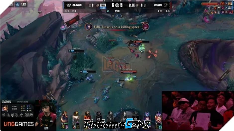 **MSI 2025: GAM Esports Thể Hiện Tinh Thần Chiến Đấu Mãnh Liệt Trước Đối Thủ FURIA**