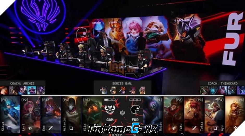 **MSI 2025: GAM Esports Thể Hiện Tinh Thần Chiến Đấu Mãnh Liệt Trước Đối Thủ FURIA**