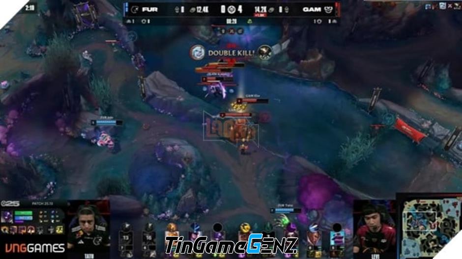 **MSI 2025: GAM Esports Thể Hiện Tinh Thần Chiến Đấu Mãnh Liệt Trước Đối Thủ FURIA**