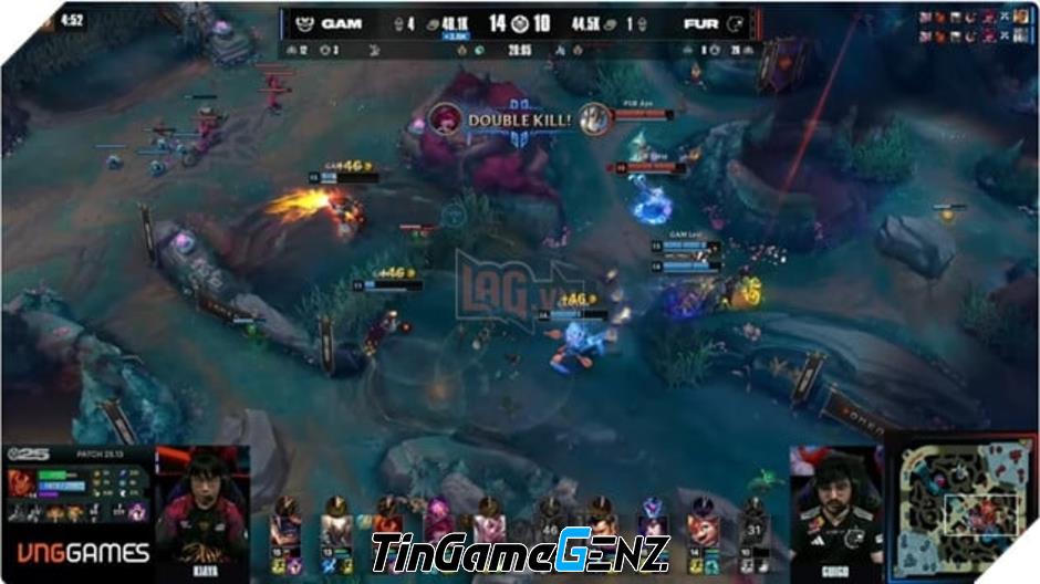 **MSI 2025: GAM Esports Thể Hiện Tinh Thần Chiến Đấu Mãnh Liệt Trước Đối Thủ FURIA**