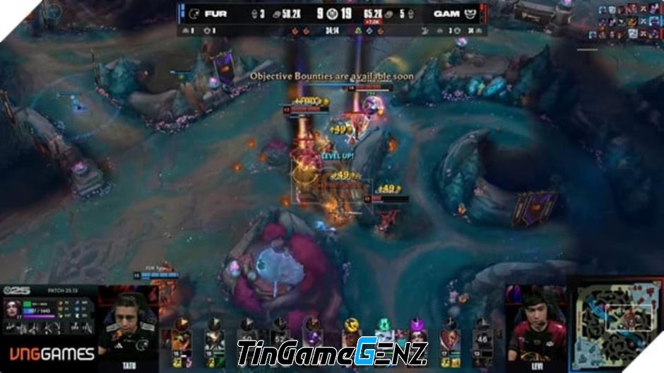 **MSI 2025: GAM Esports Thể Hiện Tinh Thần Chiến Đấu Mãnh Liệt Trước Đối Thủ FURIA**