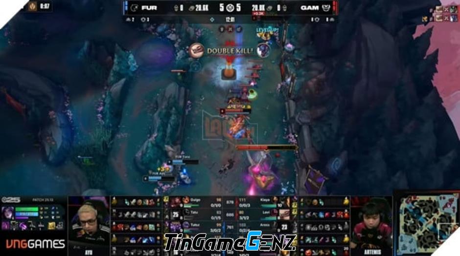 **MSI 2025: GAM Esports Thể Hiện Tinh Thần Chiến Đấu Mãnh Liệt Trước Đối Thủ FURIA**