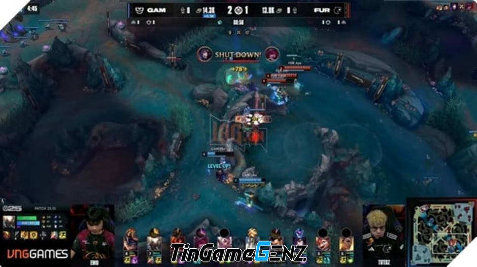 **MSI 2025: GAM Esports Thể Hiện Tinh Thần Chiến Đấu Mãnh Liệt Trước Đối Thủ FURIA**