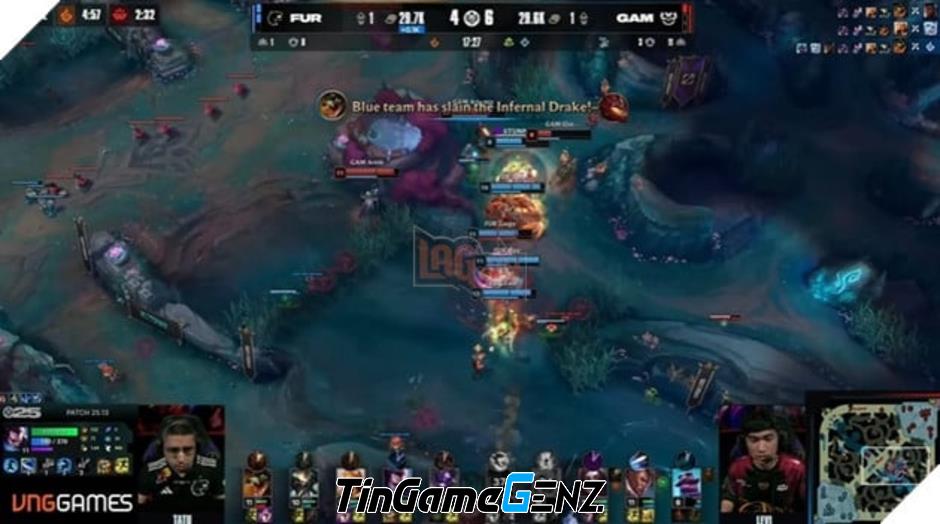 **MSI 2025: GAM Esports Thể Hiện Tinh Thần Chiến Đấu Mãnh Liệt Trước Đối Thủ FURIA**