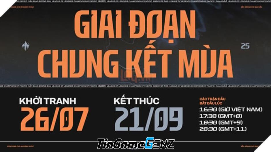 [Mùa Giải LCP 2025: Tất Tần Tật Thông Tin Quan Trọng Về Giai Đoạn Chung Kết]