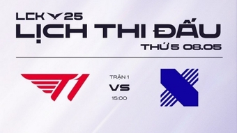 "15h00 Ngày 08/05: DRX Đối Đầu T1 - Cuộc Chiến Kịch Tính Tại Vị Trí Đường Dưới Giữa LazyFeel và Gumayusi"