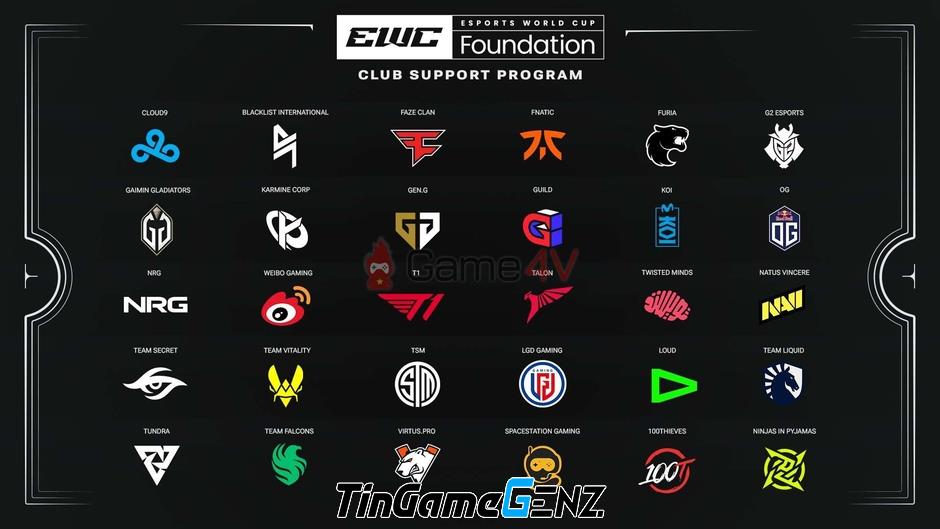 30 tổ chức tham dự Esports World Cup, đội tuyển LMHT nào tham gia?