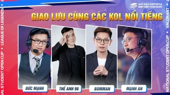 4 KOLs đình đám của làng Esports hứa hẹn mang đến những điều thú vị tại Chung kết Quốc gia NSOC 2023.