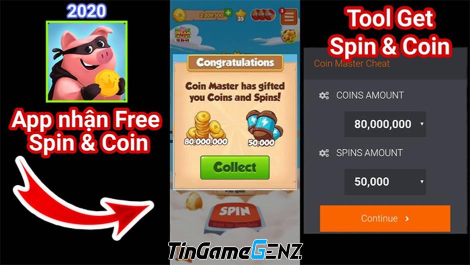 7/6: Link nhận Spin miễn phí Coin Master hôm nay