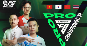 Ba đội tuyển FC Online Việt Nam tham gia giải Esports quốc tế lớn nhất năm 2024.