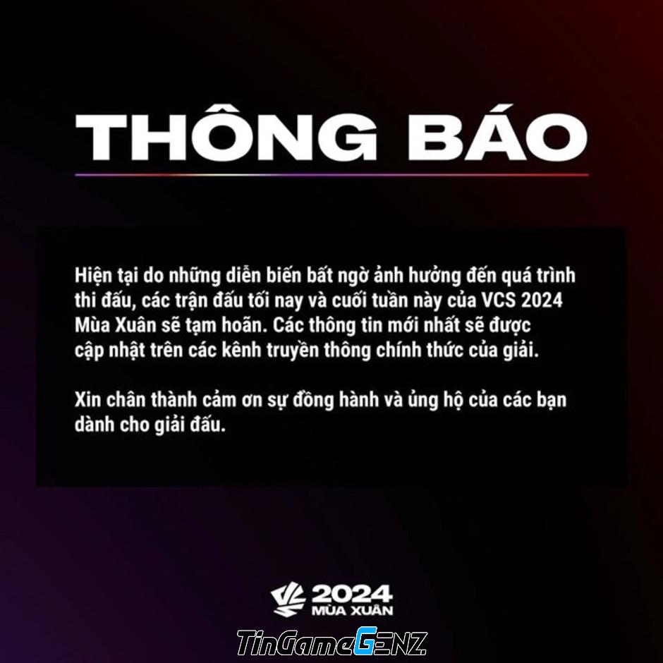 Bán độ tập thể tại VCS 2024: Quy trình và diễn biến.