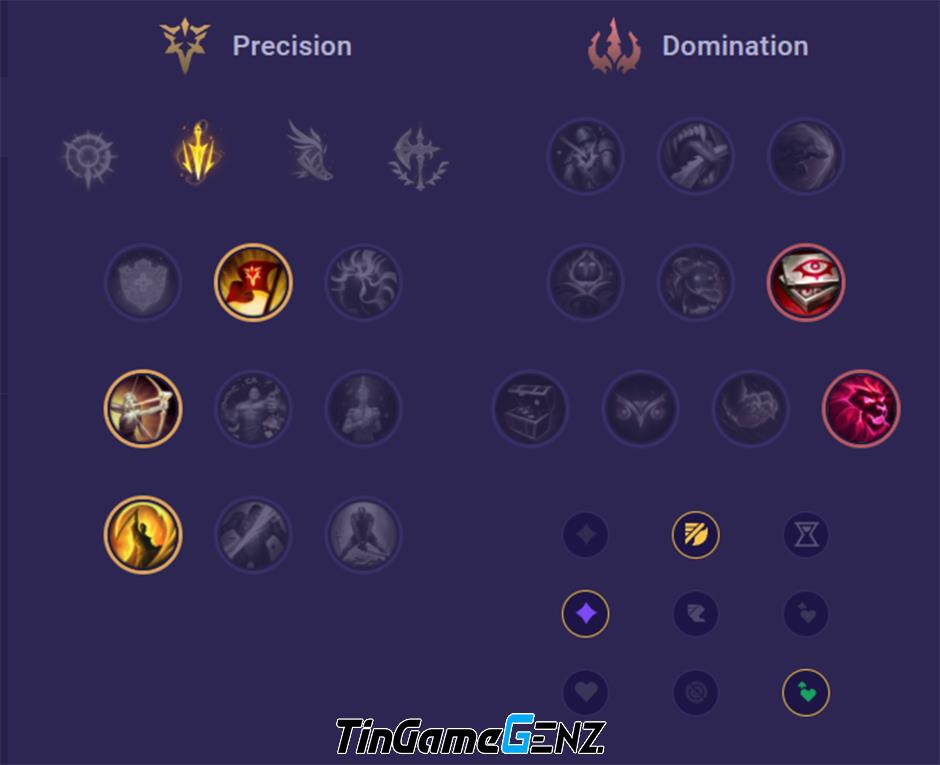 Bảng ngọc và cách lên đồ Nocturne Build mùa 14