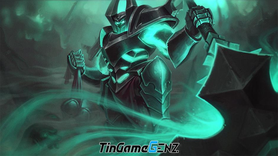 Bảng ngọc xây dựng Mordekaiser phiên bản 14.1 trong Liên Minh Huyền Thoại