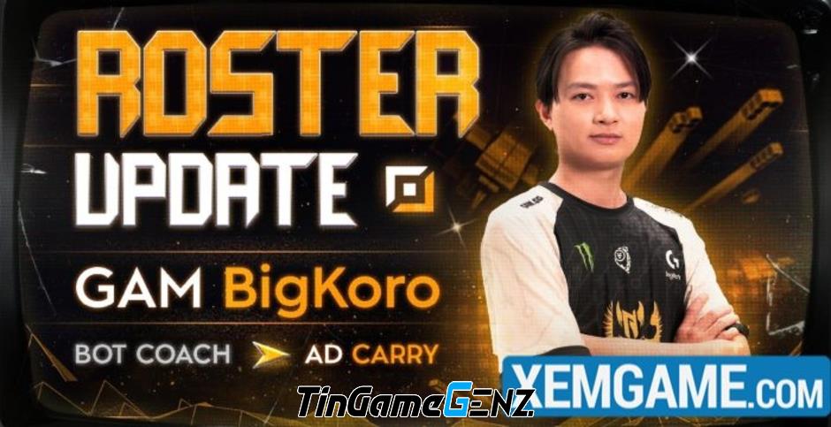 Bigkoro tái xuất trong playoffs VCS Mùa Xuân 2024 với GAM