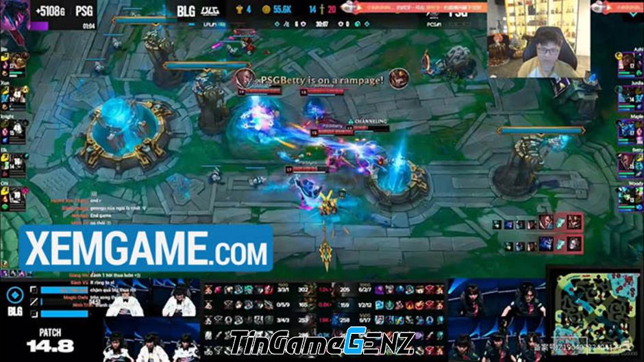 BLG và Knight muốn gặp T1 sớm sau khi thắng PSG 3-2 tại MSI 2024