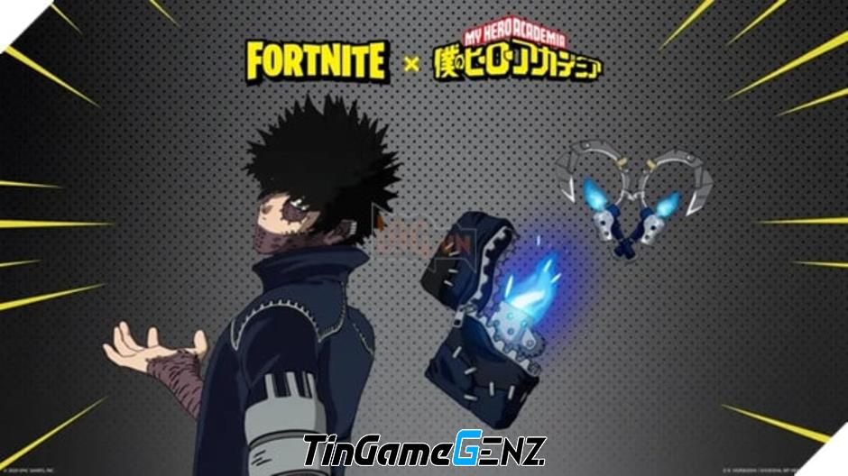 Các nhân vật phản diện trong My Hero Academia xuất hiện trong Fortnite