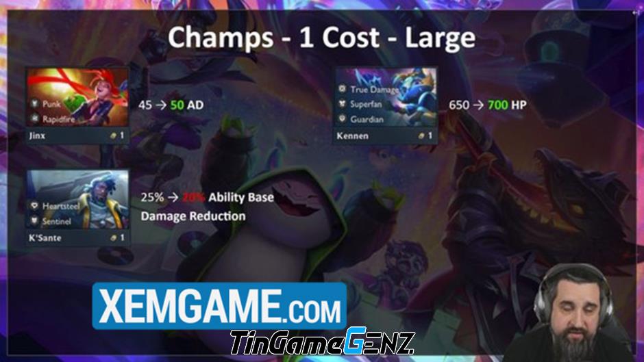 Các thay đổi quan trọng trong ĐTCL 14.2: Twisted Fate bị nerf mạnh, Punk được tăng sức mạnh.