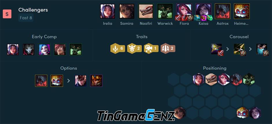 Cách build Fiora 9.5 DTCL cực mạnh