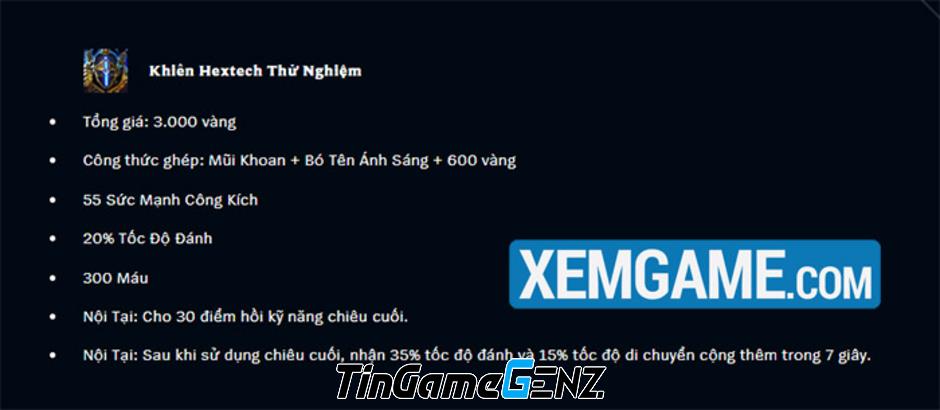 Cách sử dụng Khiên Hextech Thử Nghiệm với hiệu quả cao nhất