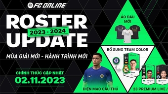 Cập nhật: Thời gian bảo trì FC Online hôm nay 2/11 và cập nhật Roster Update 2023/24 là khi nào?