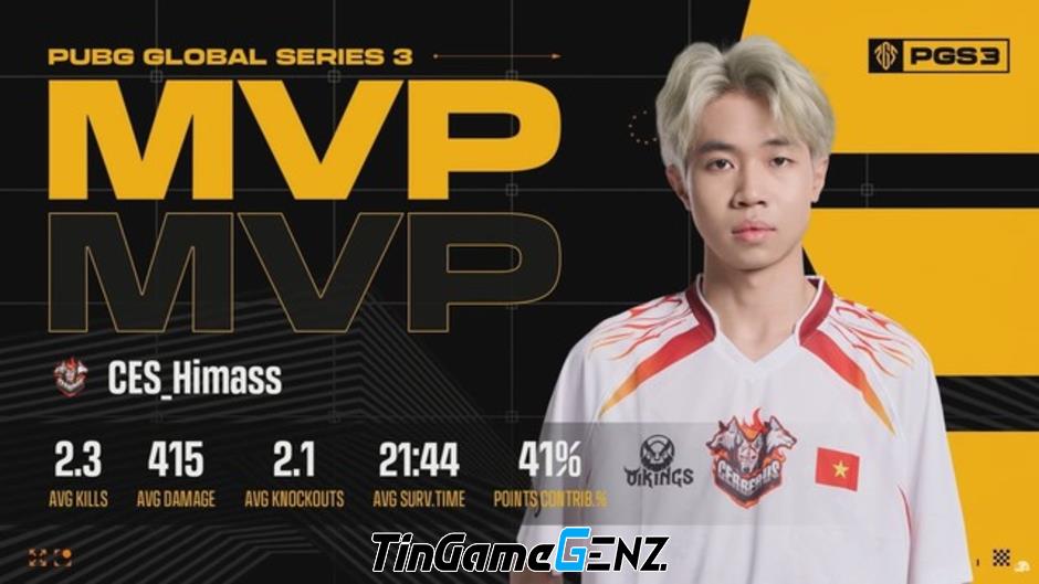 CERBERUS Esports trở thành quán quân PUBG Global Series 3 năm 2024