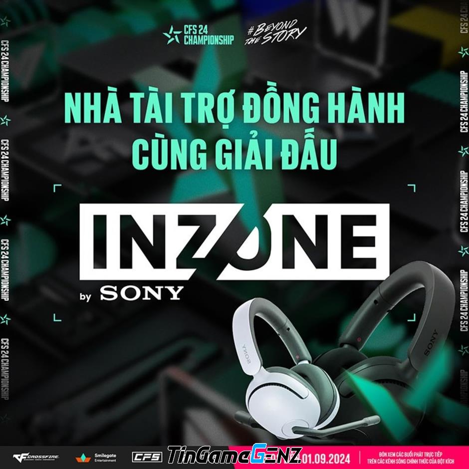 CFS Summer Championship 2024: Sony Inzone và Republic of Gamers tài trợ, tổng giải thưởng 7 tỷ đồng