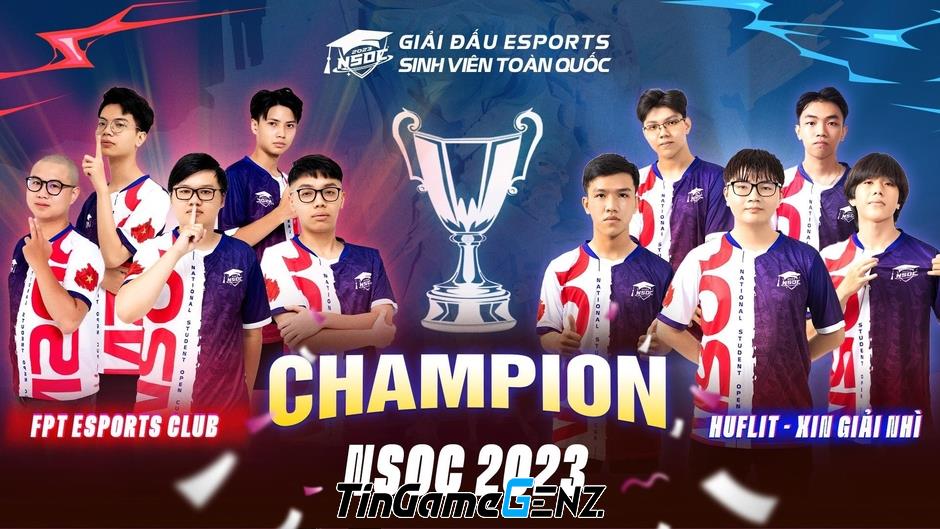 Chung kết Quốc gia NSOC 2023: Bùng nổ tại đấu trường Esports hàng đầu Việt Nam