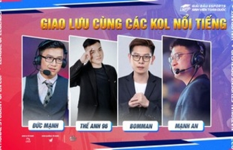 Chung kết Quốc gia NSOC 2023: Sự mong đợi từ bốn KOLs nổi tiếng trong làng Esports.