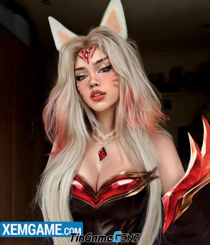 Cosplay Ahri Huyền Thoại Bất Tử LMHT gây chú ý với sự giống nhưng cực kỳ tiết kiệm