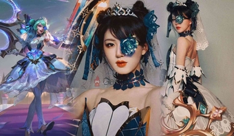 Cosplay Gwen của Triệu Lộ Tư "đốn tim" fan trong LMHT