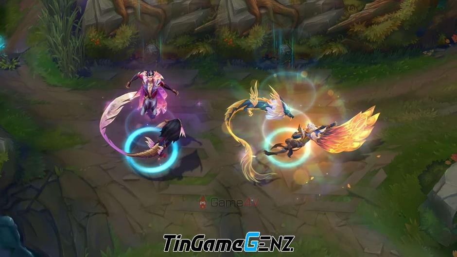 Dàn trang phục Dragonmancer với bản Hàng Hiệu cho Rakan trong LMHT được hé lộ