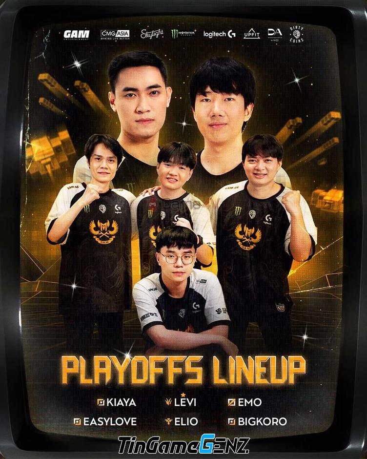 Danh sách đội hình 4 đội tuyển tham dự Playoffs VCS Mùa Xuân 2024 LMHT