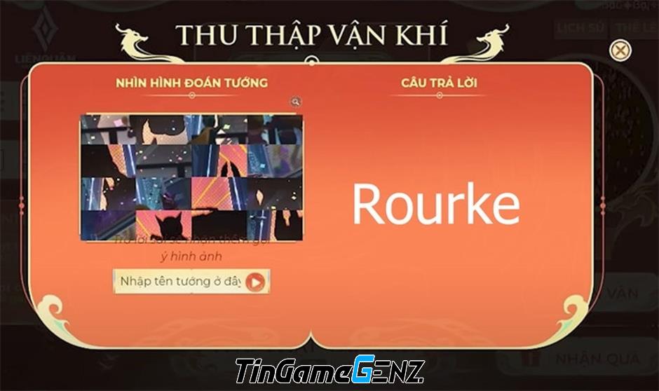 Đáp án Thu Thập Vận Khí Liên Quân ngày 27/1