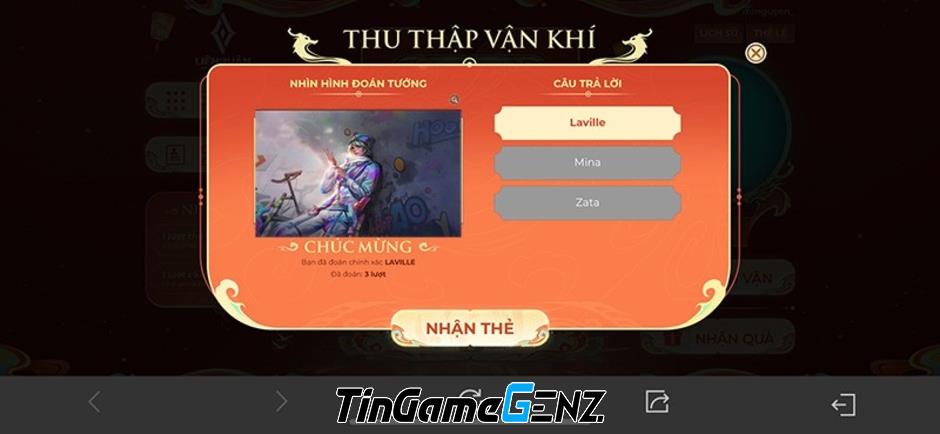 Đáp án Vận Khí Liên Quân ngày 28/1