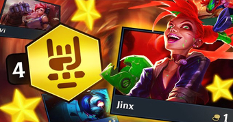 Đấu Trường Chân Lý: Jinx reroll dát vàng cùng đồng đội