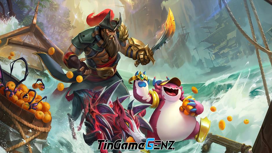 Đấu Trường Chân Lý: Thách đấu NA - Giáo án Miss Fortune carry Bilgewater