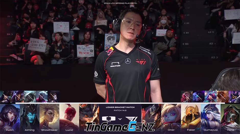 DK thua T1 trong Playoffs LCK Mùa Xuân 2024 ngày 7/4