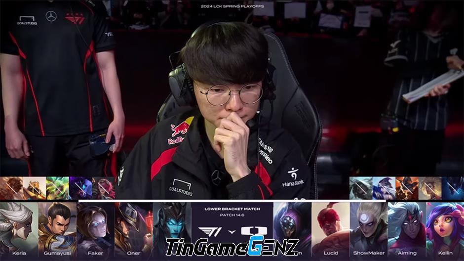 DK thua T1 trong Playoffs LCK Mùa Xuân 2024 ngày 7/4