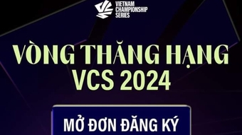 Đội hình 6 đội tuyển VCS tham dự vòng thăng hạng năm 2024.